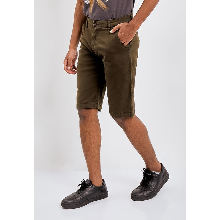 Carvil Celana Pendek Pria Bermuda NIMO - OLIVE