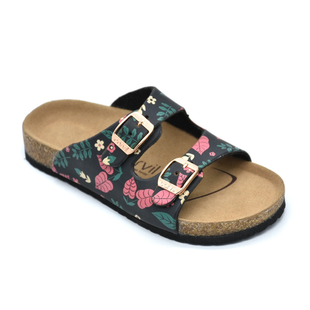 Carvil Sandal Anak VEGAN-02 TW BLACK