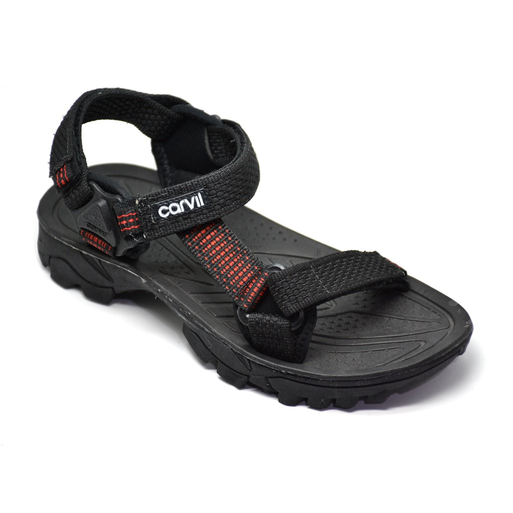 Carvil Sandal Gunung Anak SANTANDER-GT BLACK/RED