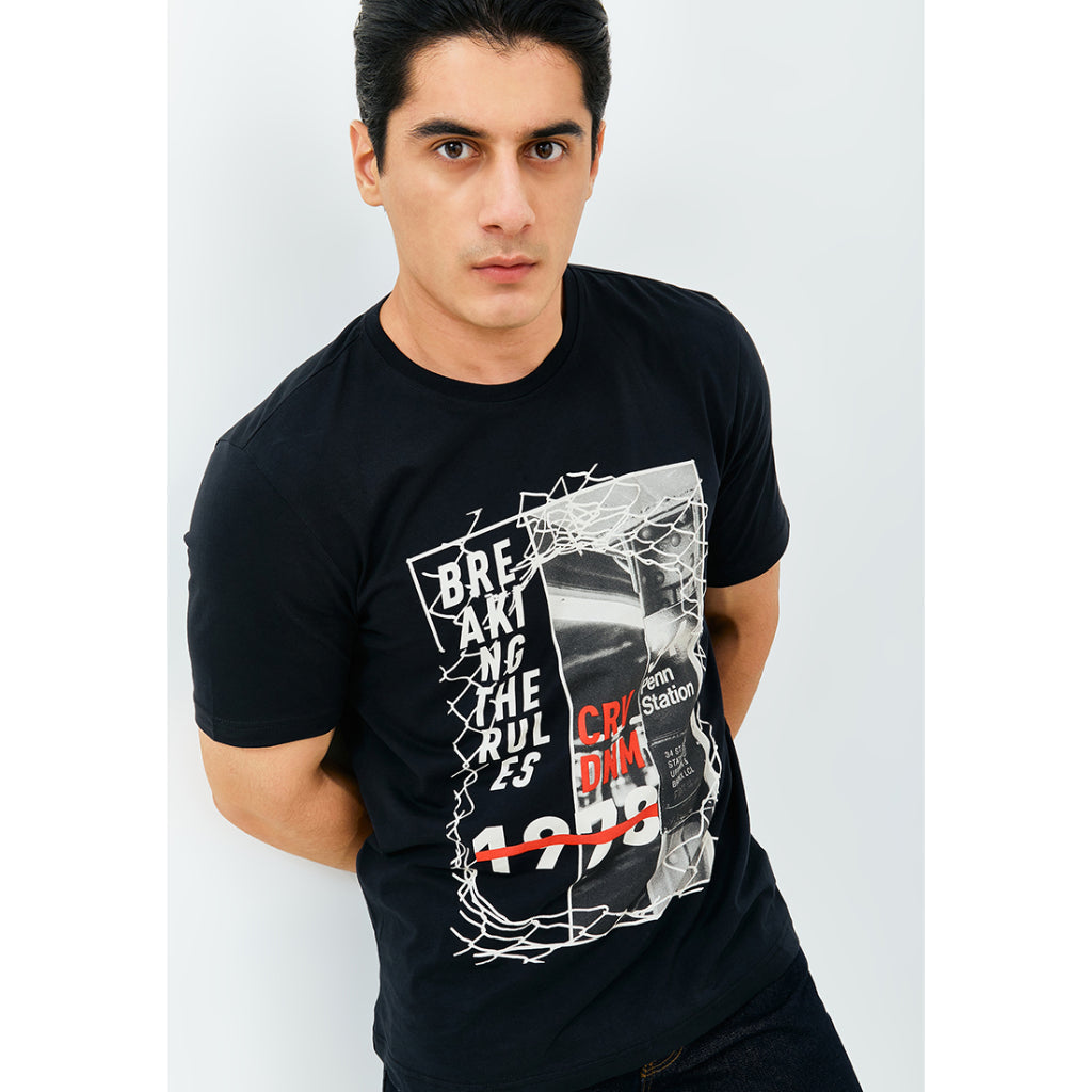 Carvil Tshirt Man BRONX-BLACK