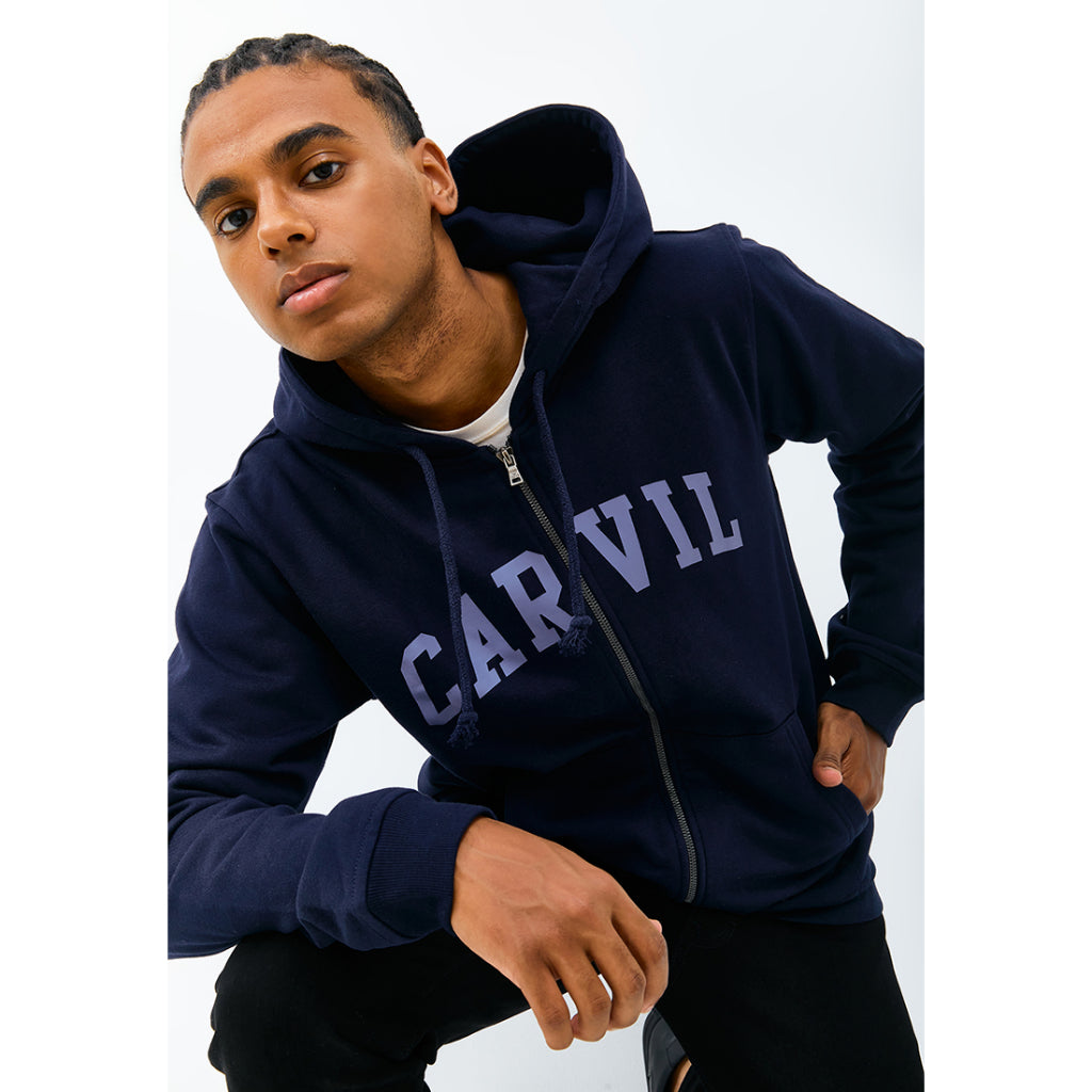Carvil Sweater Pria ZIPPO-NVI NAVY