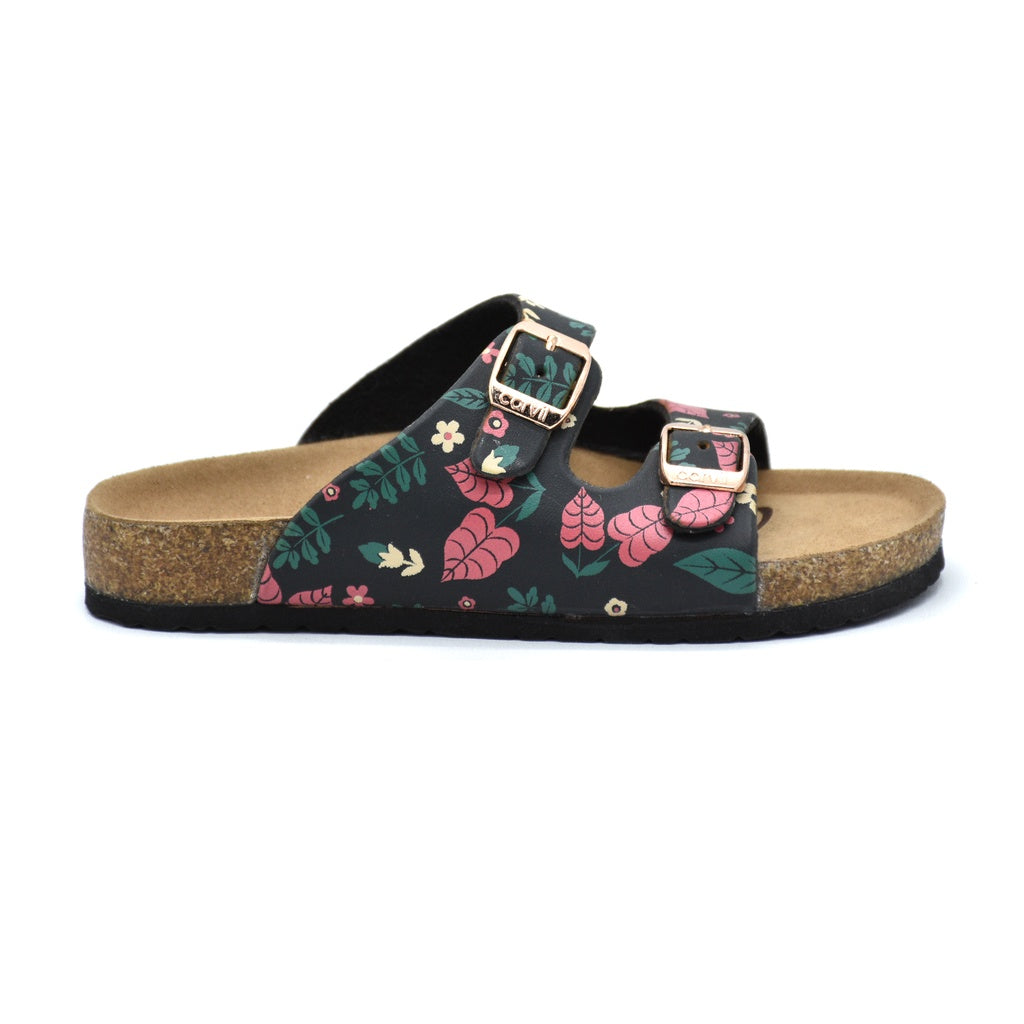 Carvil Sandal Anak VEGAN-02 TW BLACK