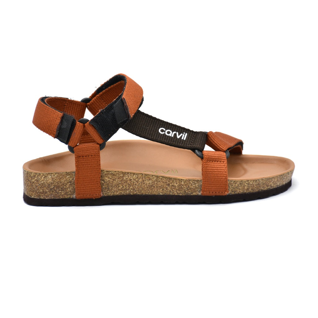 Carvil Sandal Wanita MANDAGI L TERAKOTA/BROWN