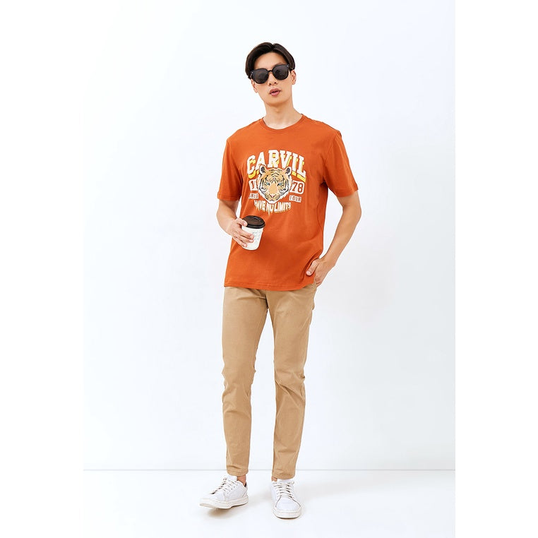 Carvil Kaos Pria TOUR - TERAKOTA