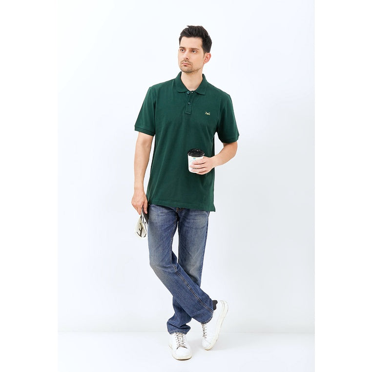 Carvil Polo Pria Pique - GRN GREEN