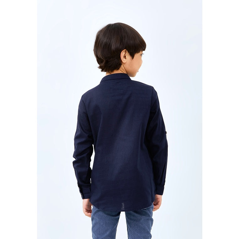 Carvil Baju Koko Anak ZIA - NAVY