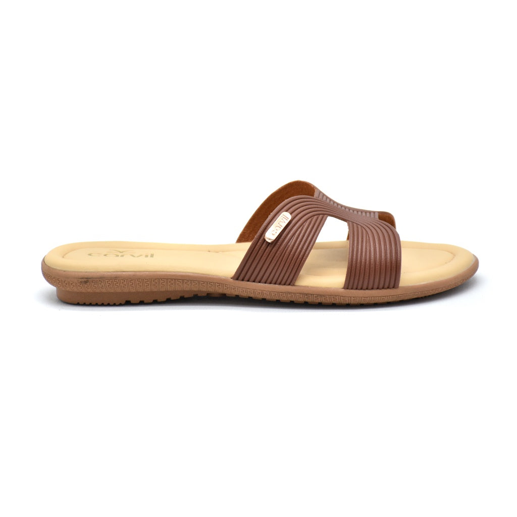 Carvil Sandal Wanita GHEA-02 L BROWN