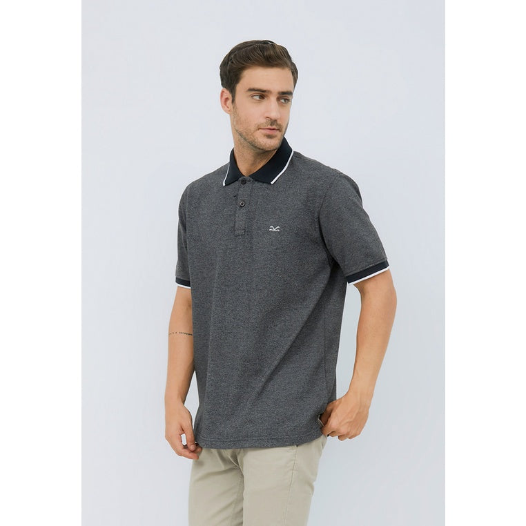 Carvil Polo Pria SHABO-BLK BLACK