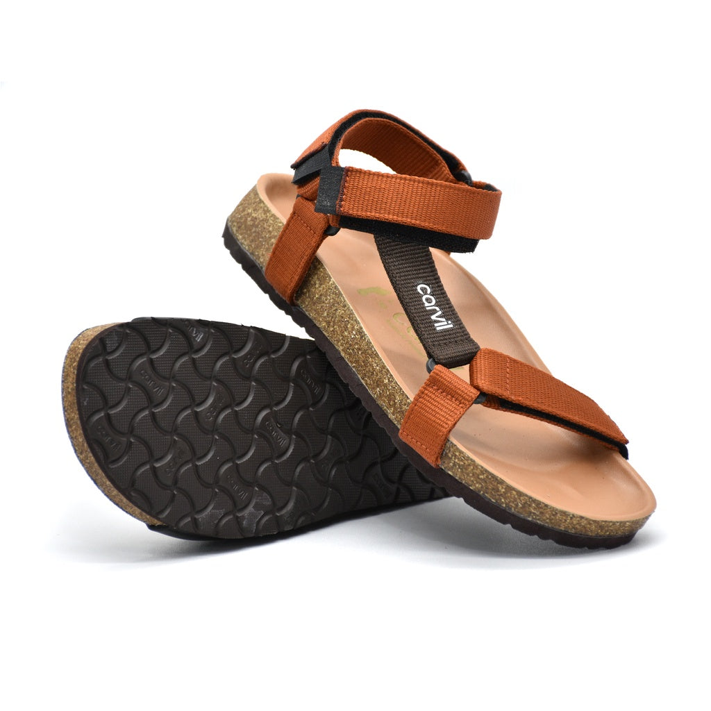 Carvil Sandal Wanita MANDAGI L TERAKOTA/BROWN