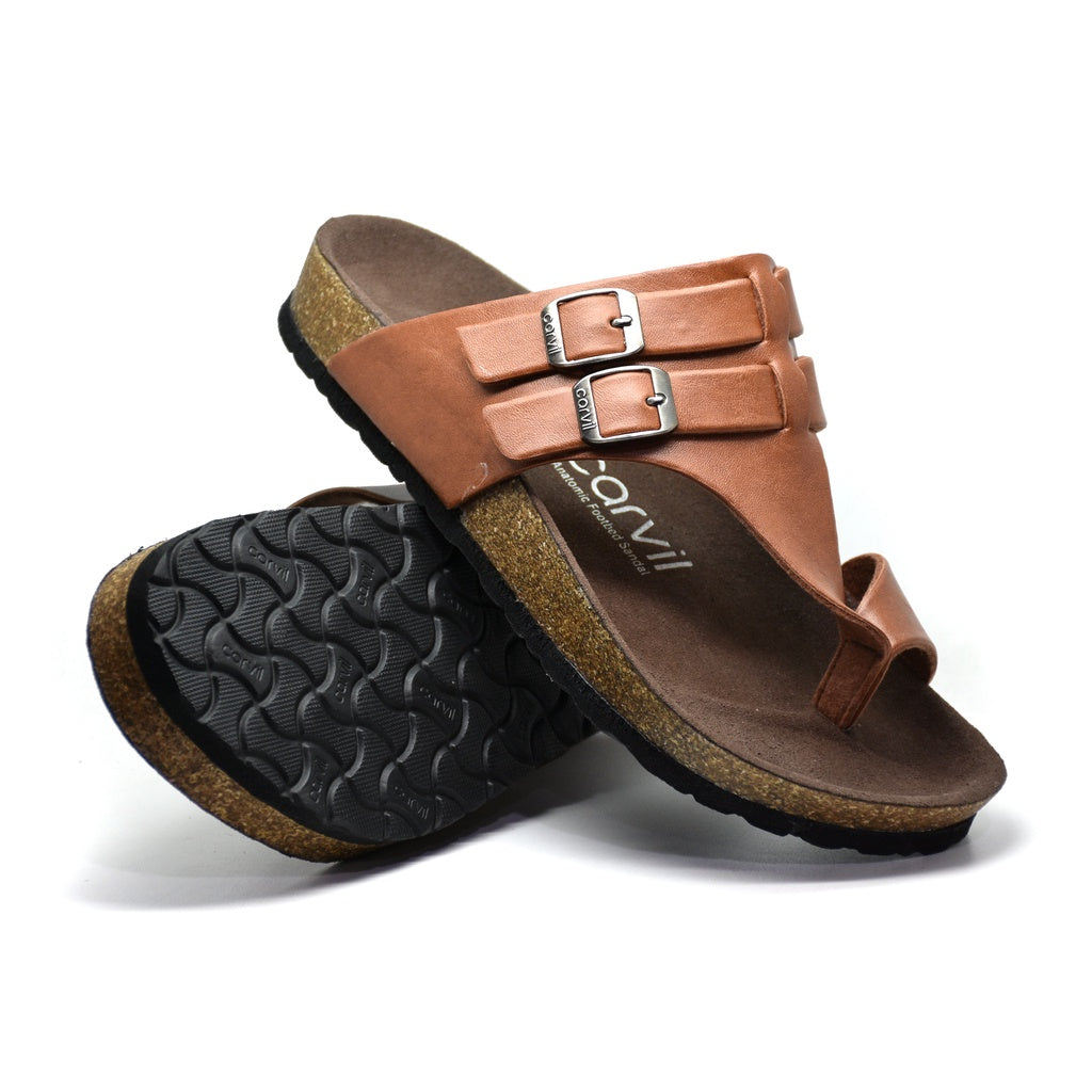 Carvil Sandal Pria ROMEO-03M - TAN