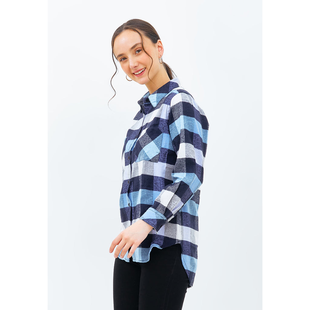 Carvil Kemeja Wanita CLEVENY- MULTI COLOR