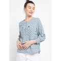 Carvil Blouse Ladies GRETA-BLU