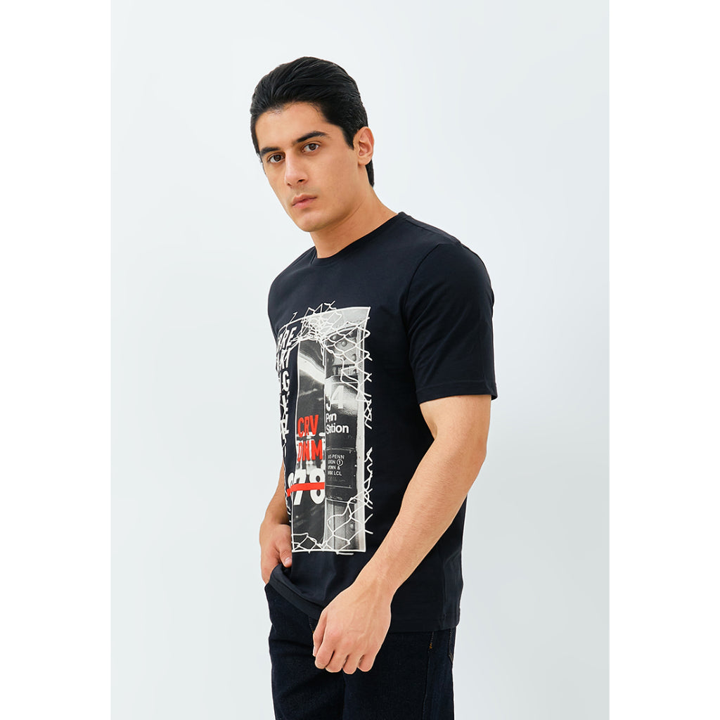 Carvil Tshirt Man BRONX-BLACK