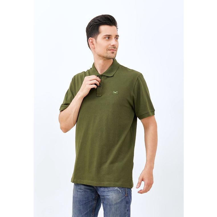 Carvil Polo Pria Pique - OLI OLIVE