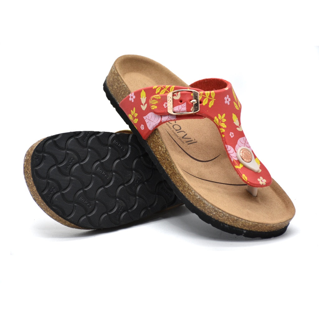Carvil Sandal Anak VEGAN-01 TW RED
