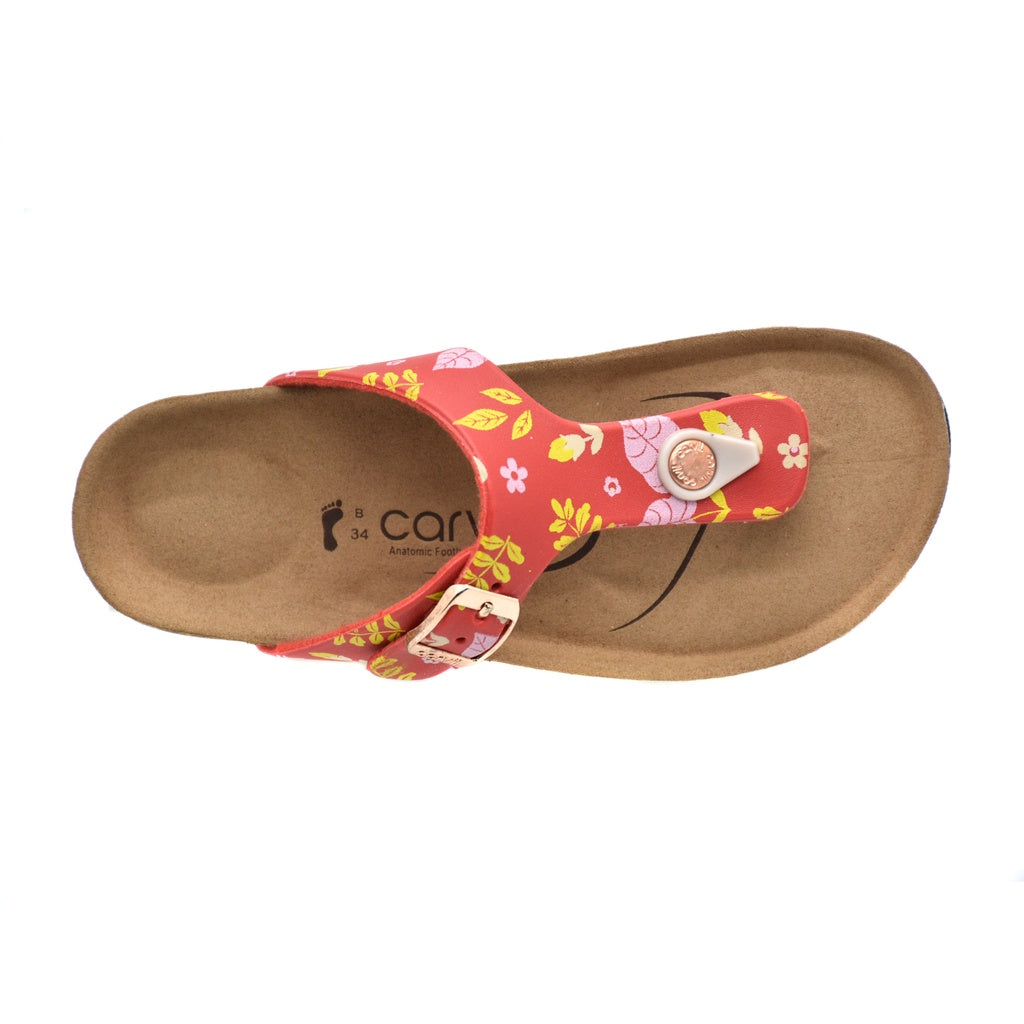 Carvil Sandal Anak VEGAN-01 TW RED