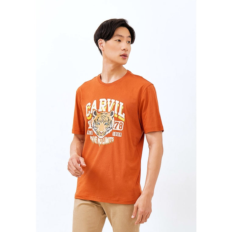 Carvil Kaos Pria TOUR - TERAKOTA