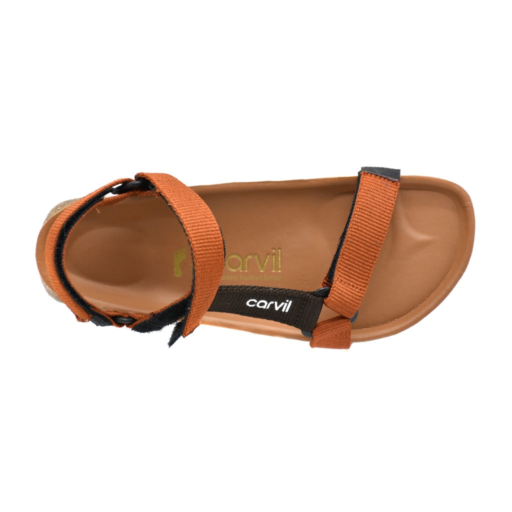 Carvil Sandal Wanita MANDAGI L TERAKOTA/BROWN