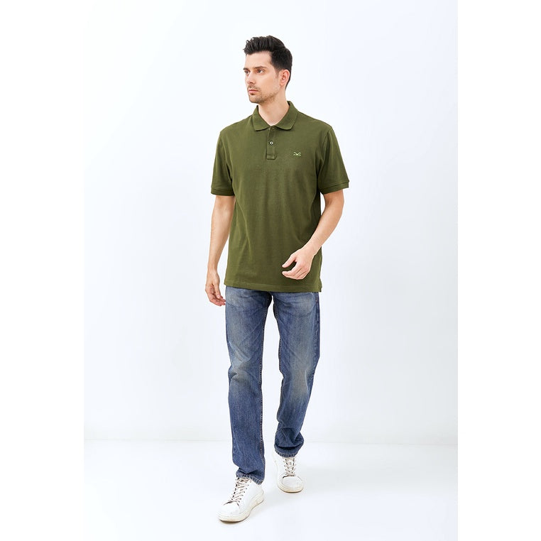 Carvil Polo Pria Pique - OLI OLIVE