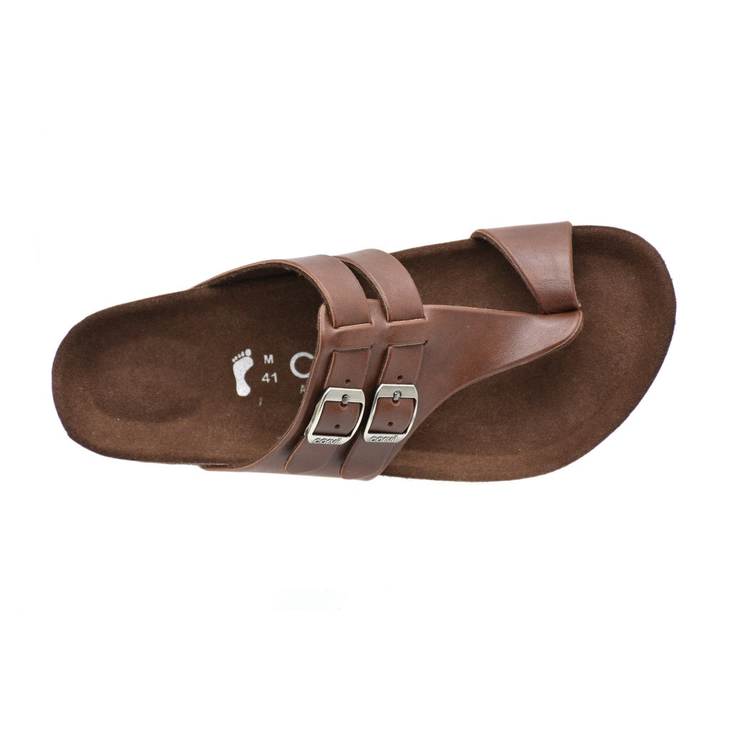 Carvil Sandal Pria ROMEO-03 M -DARK BROWN