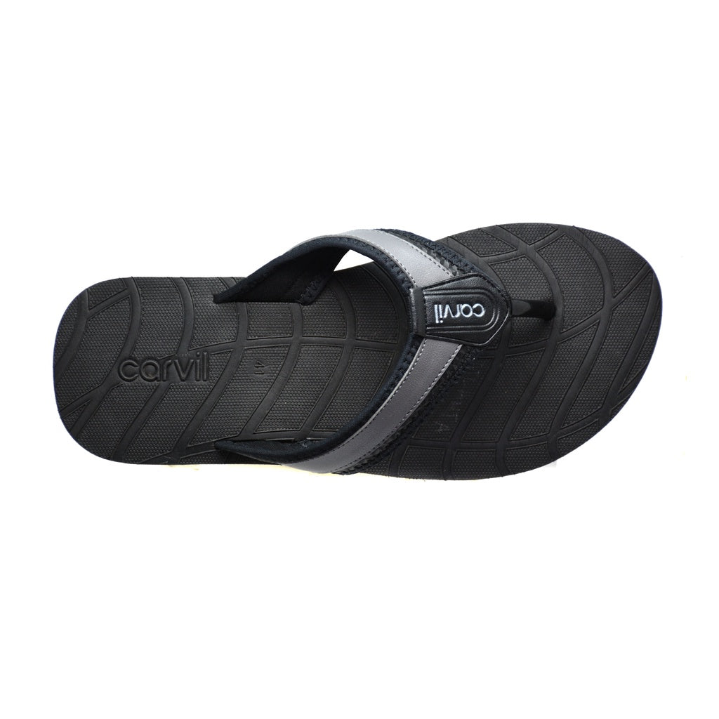 Carvil Sandal Pria FOXER-M BLACK/GREY
