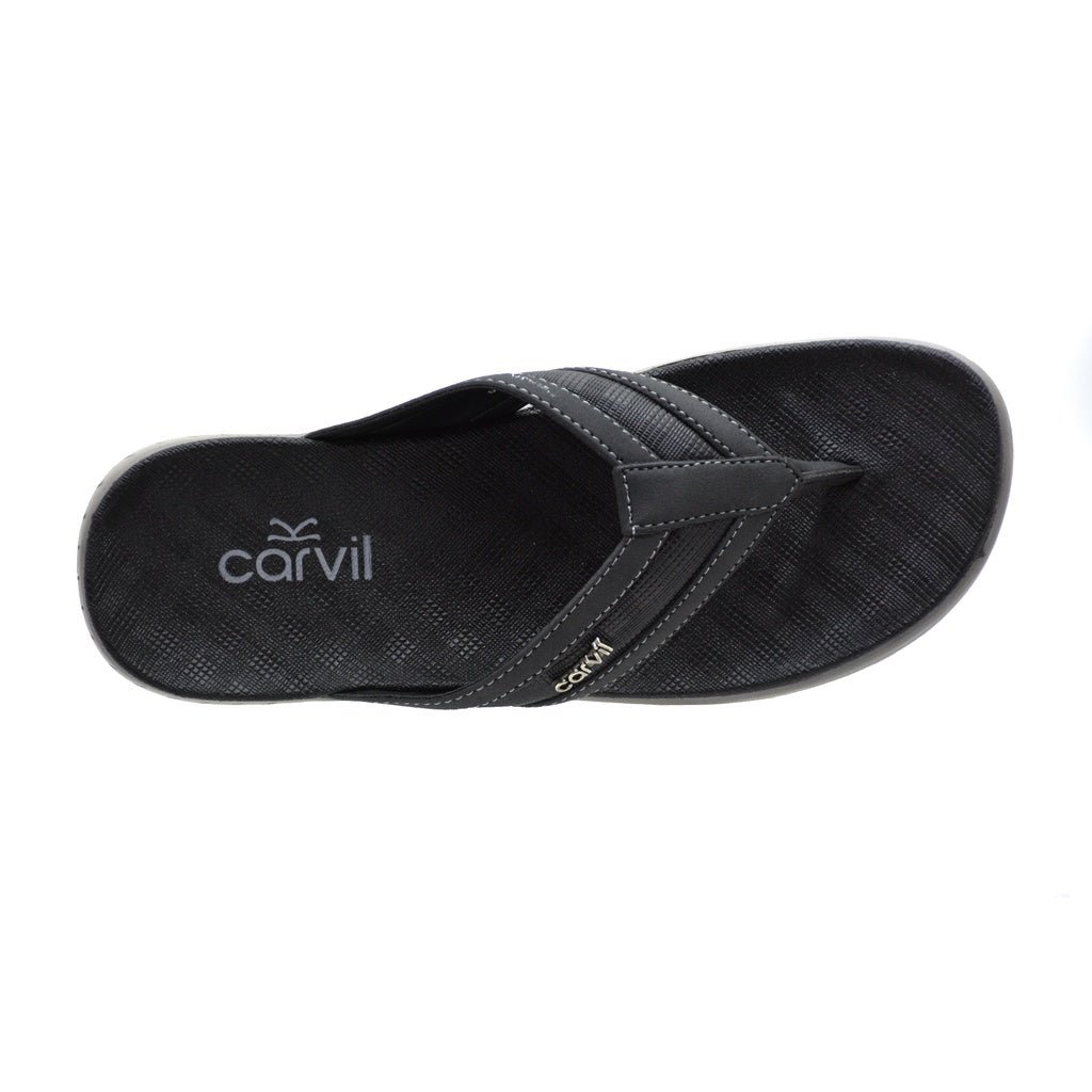 Carvil Sandal Pria ALAN-01 M BLACK