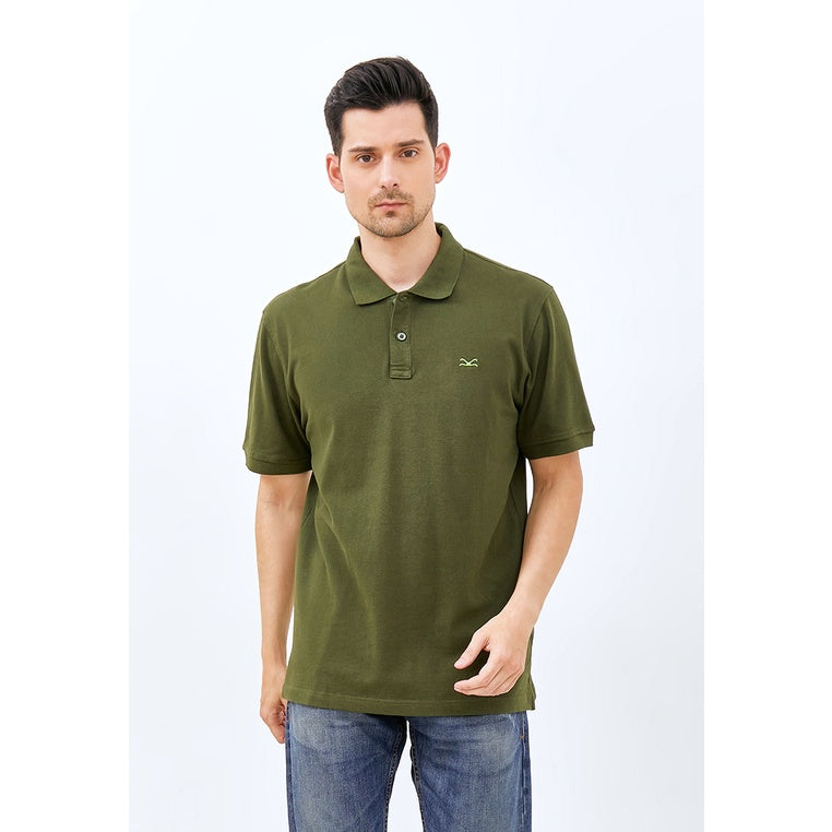 Carvil Polo Pria Pique - OLI OLIVE