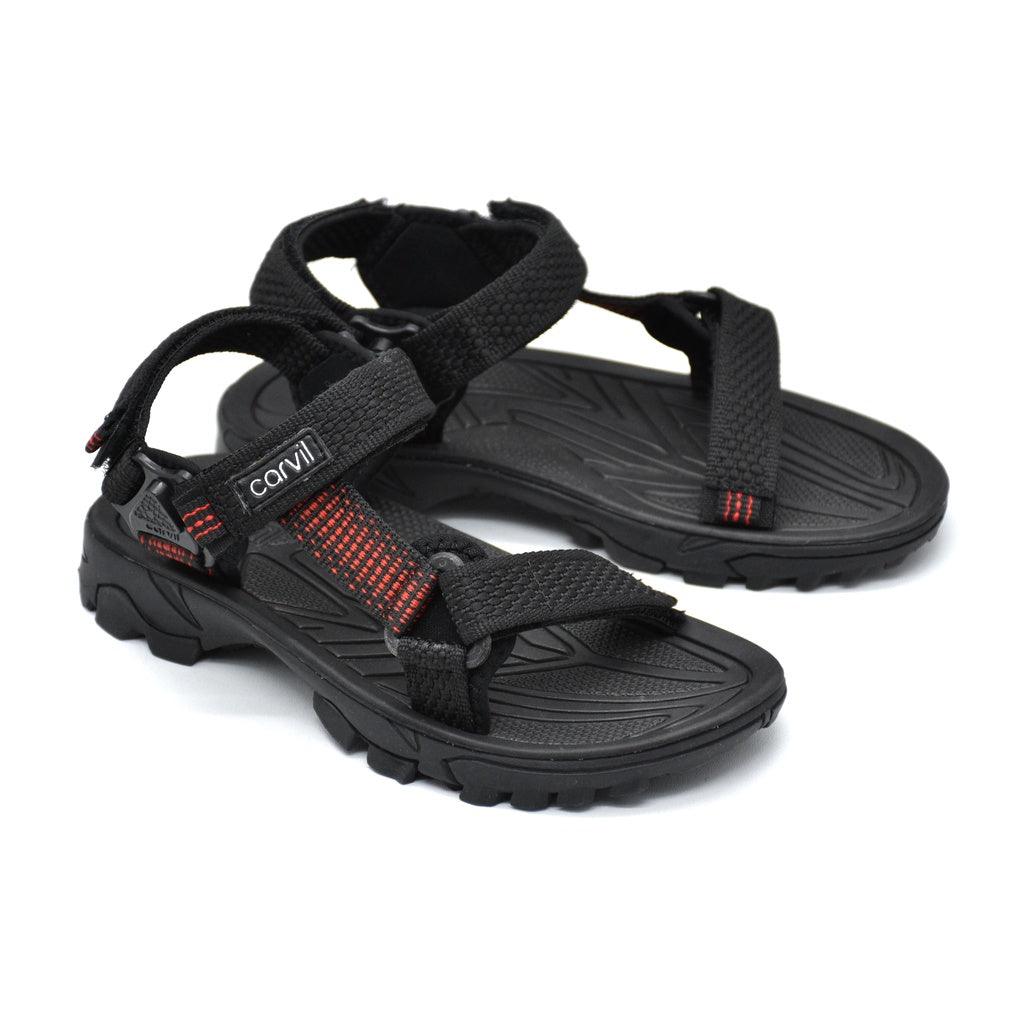 Carvil Sandal Gunung Anak SANTANDER-GT BLACK/RED