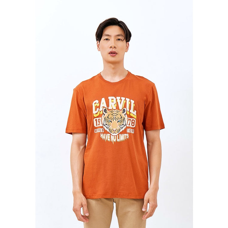 Carvil Kaos Pria TOUR - TERAKOTA