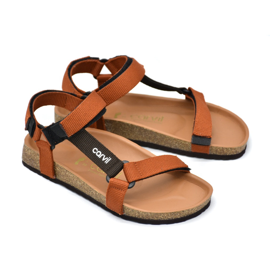 Carvil Sandal Wanita MANDAGI L TERAKOTA/BROWN