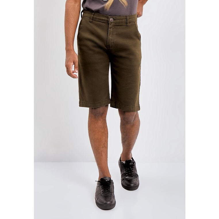 Carvil Celana Pendek Pria Bermuda NIMO - OLIVE