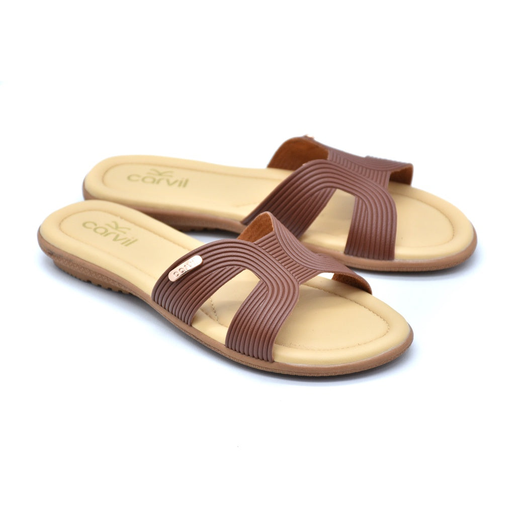 Carvil Sandal Wanita GHEA-02 L BROWN