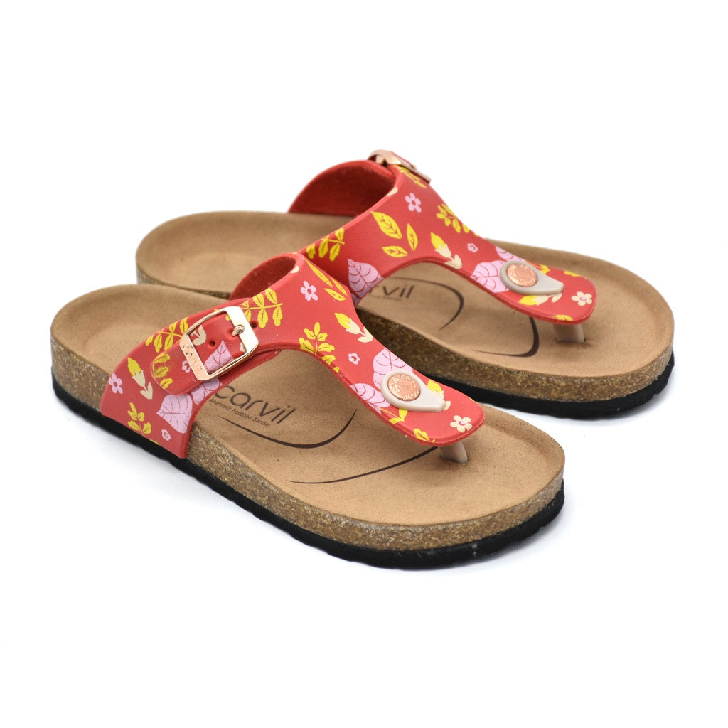 Carvil Sandal Anak VEGAN-01 TW RED