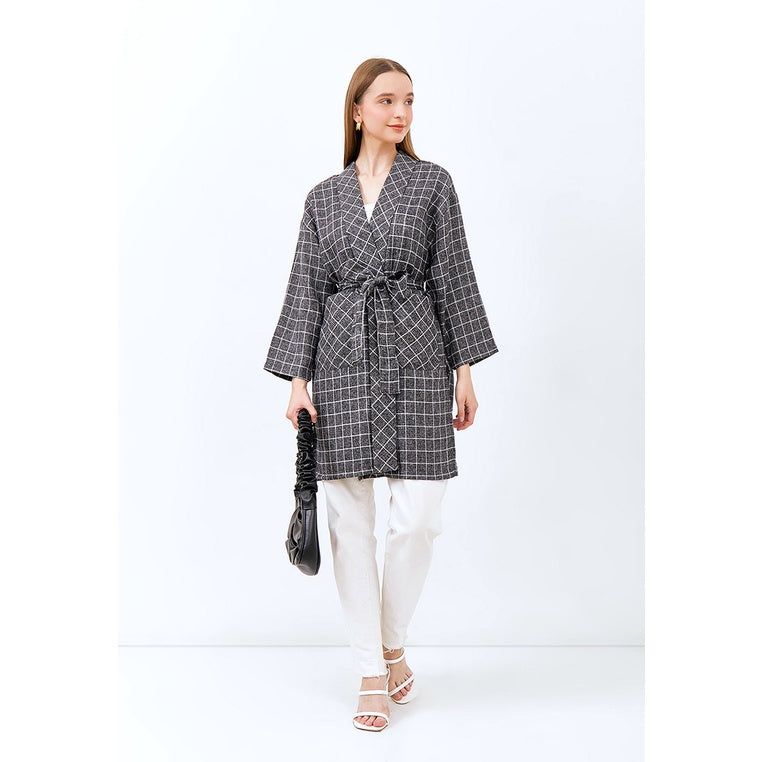 Carvil Blazer Wanita BEATRIX-GRY