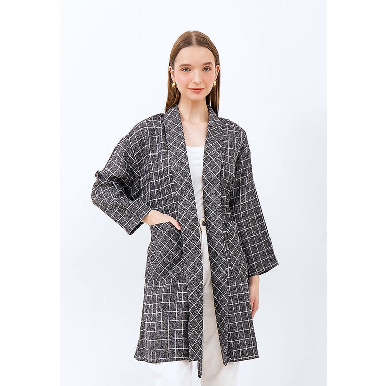 Carvil Blazer Wanita BEATRIX-GRY