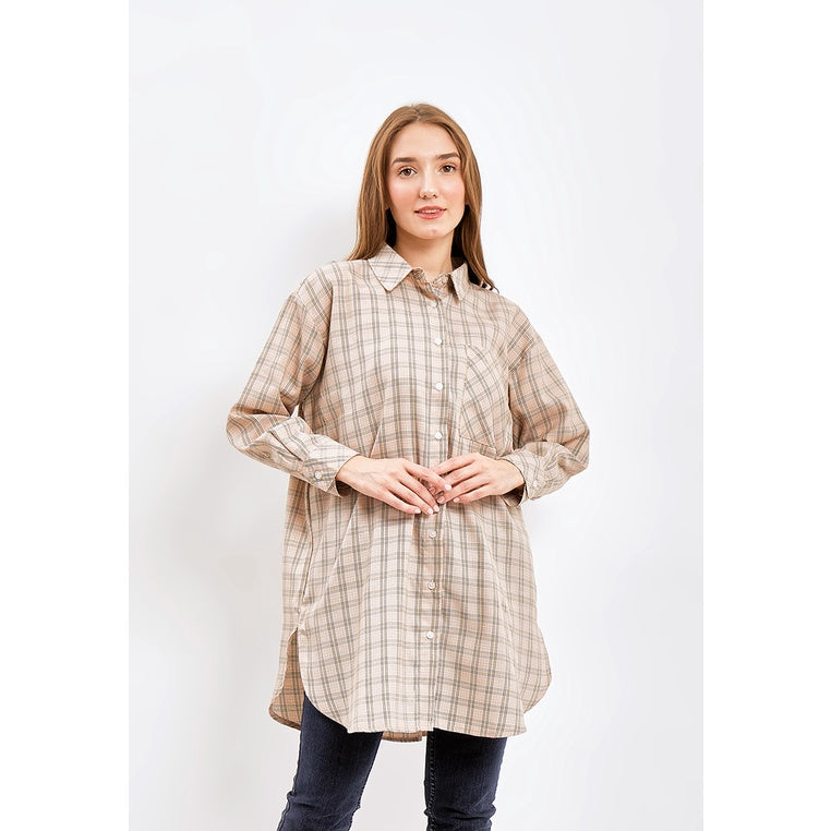 Carvil Kemeja Wanita DELCY-YELLOW