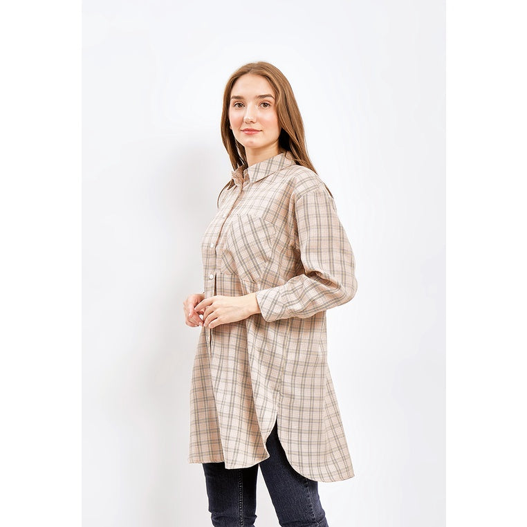 Carvil Kemeja Wanita DELCY-YELLOW
