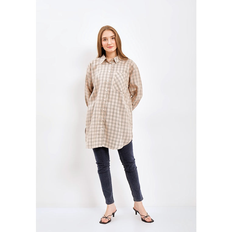 Carvil Kemeja Wanita DELCY-YELLOW