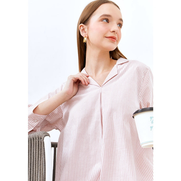Carvil Blouse Wanita JANETH-PNK