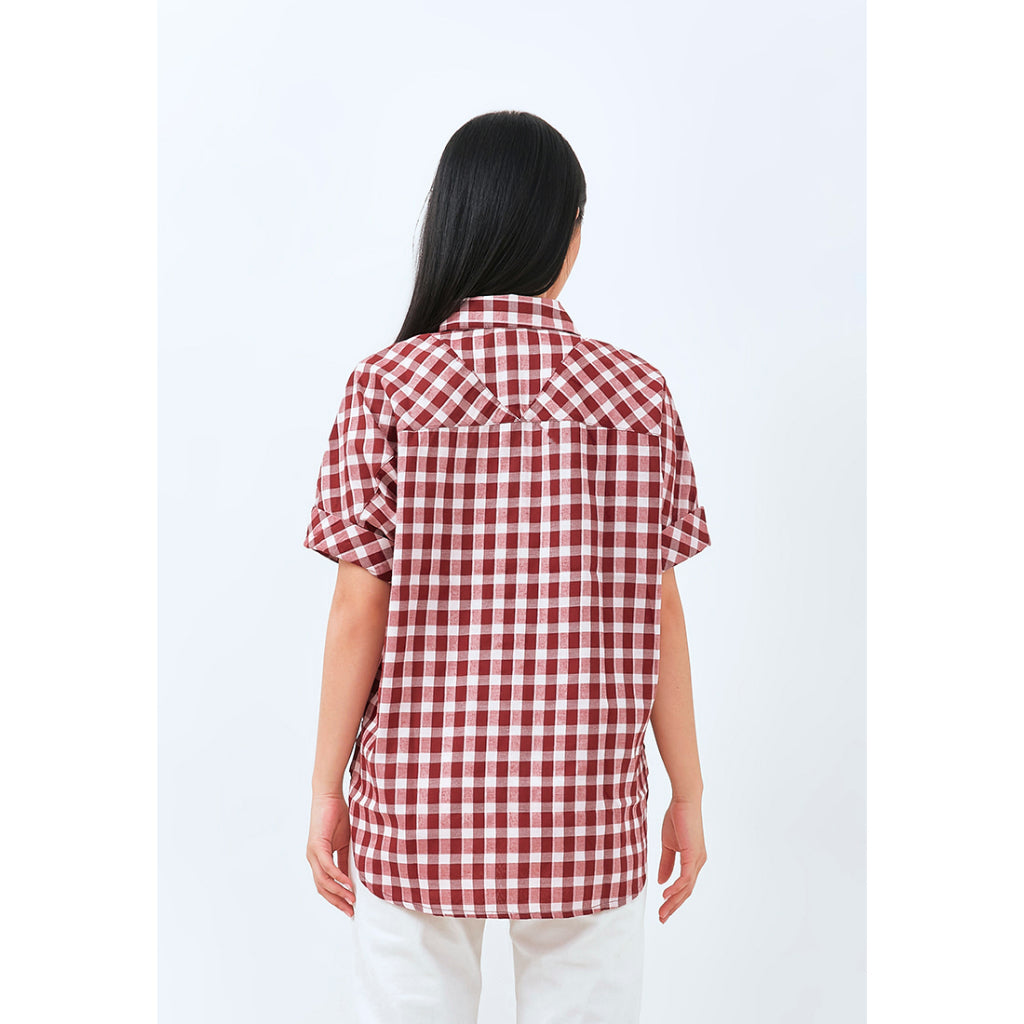 Carvil Kemeja Wanita JOVA-RED