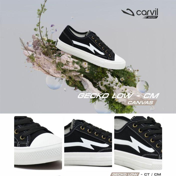 Carvil Sepatu Gecko Low - Canvas
