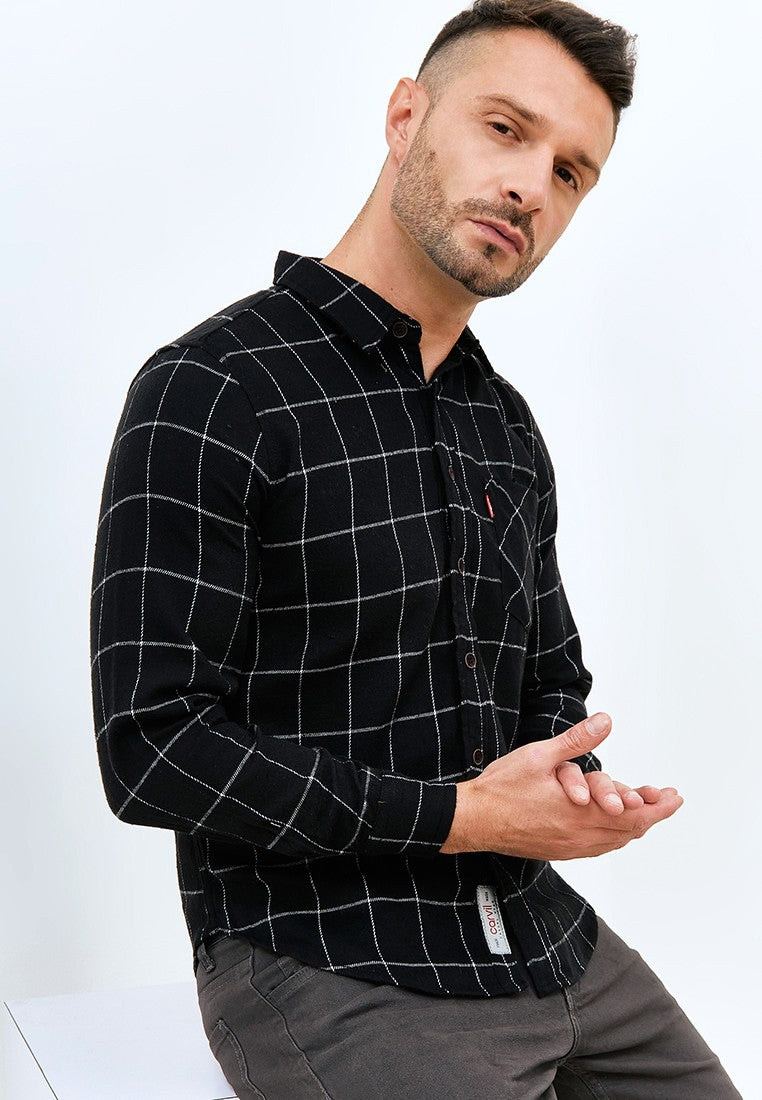 Carvil Kemeja Pria LS CHAYTON-MULTI COLOR