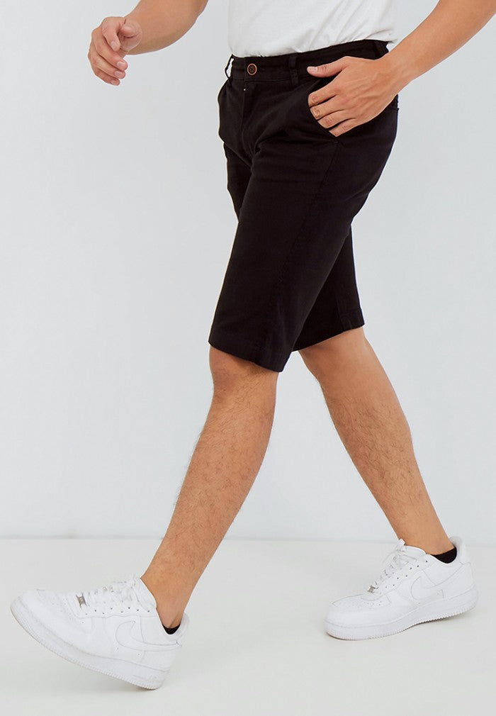 Carvil Celana Pendek Pria Bermuda NIMO - BLACK