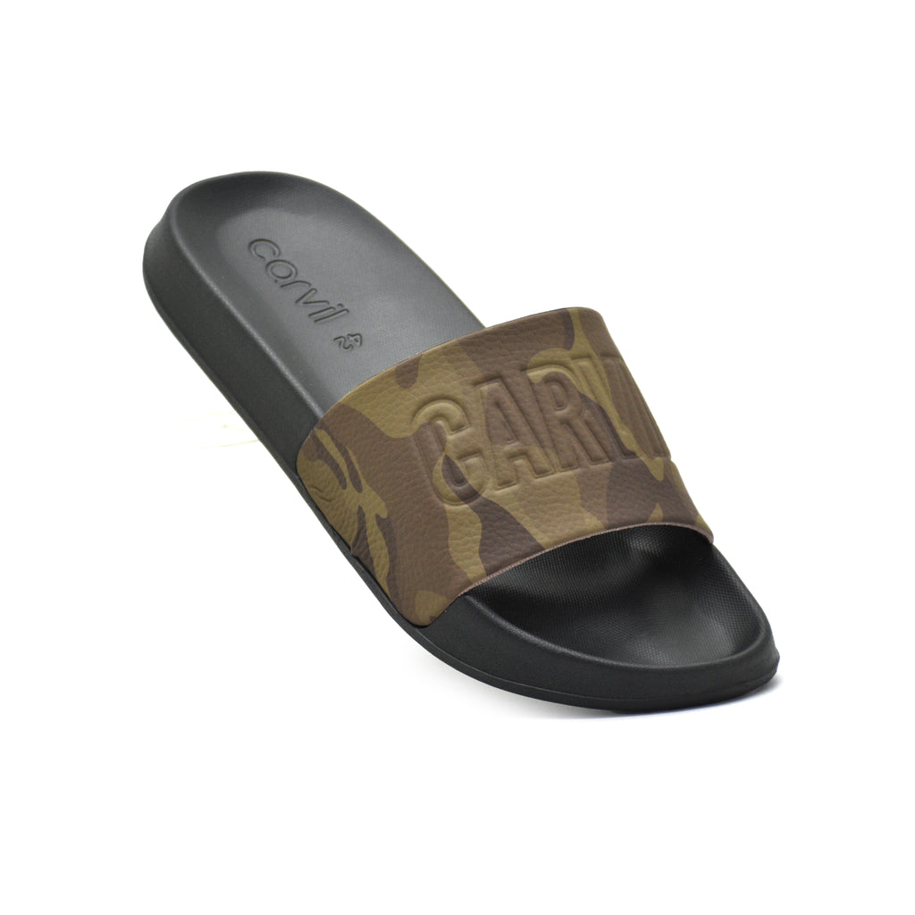 Carvil Sandal Pria Camora SS - Brown
