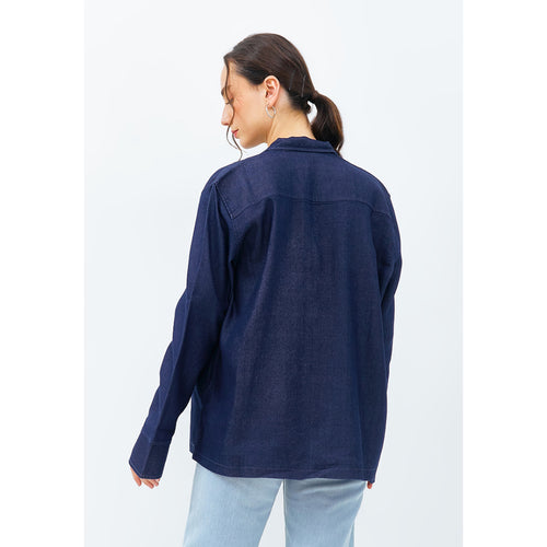 Carvil Blazer Wanita FAIRA- DB DARK BLUE