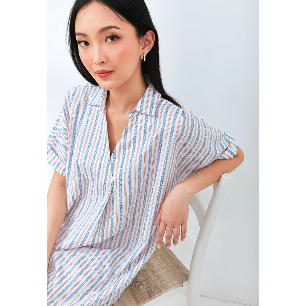 Carvil Dress Ladies ANYA-BLU