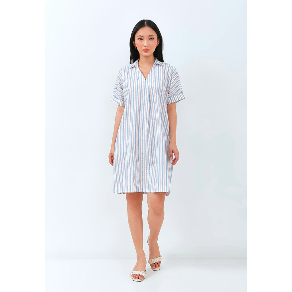 Carvil Dress Ladies ANYA-BLU