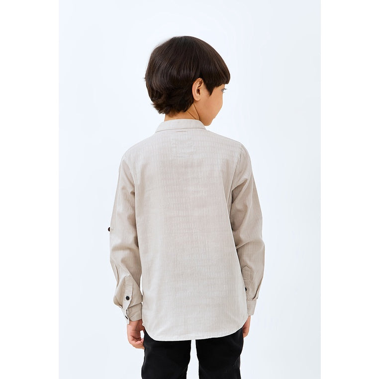 Carvil Baju Koko Anak ZIA-BG BEIGE