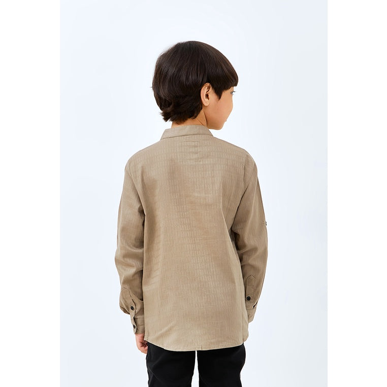 Carvil Baju Koko Anak ZIA-KH KHAKI