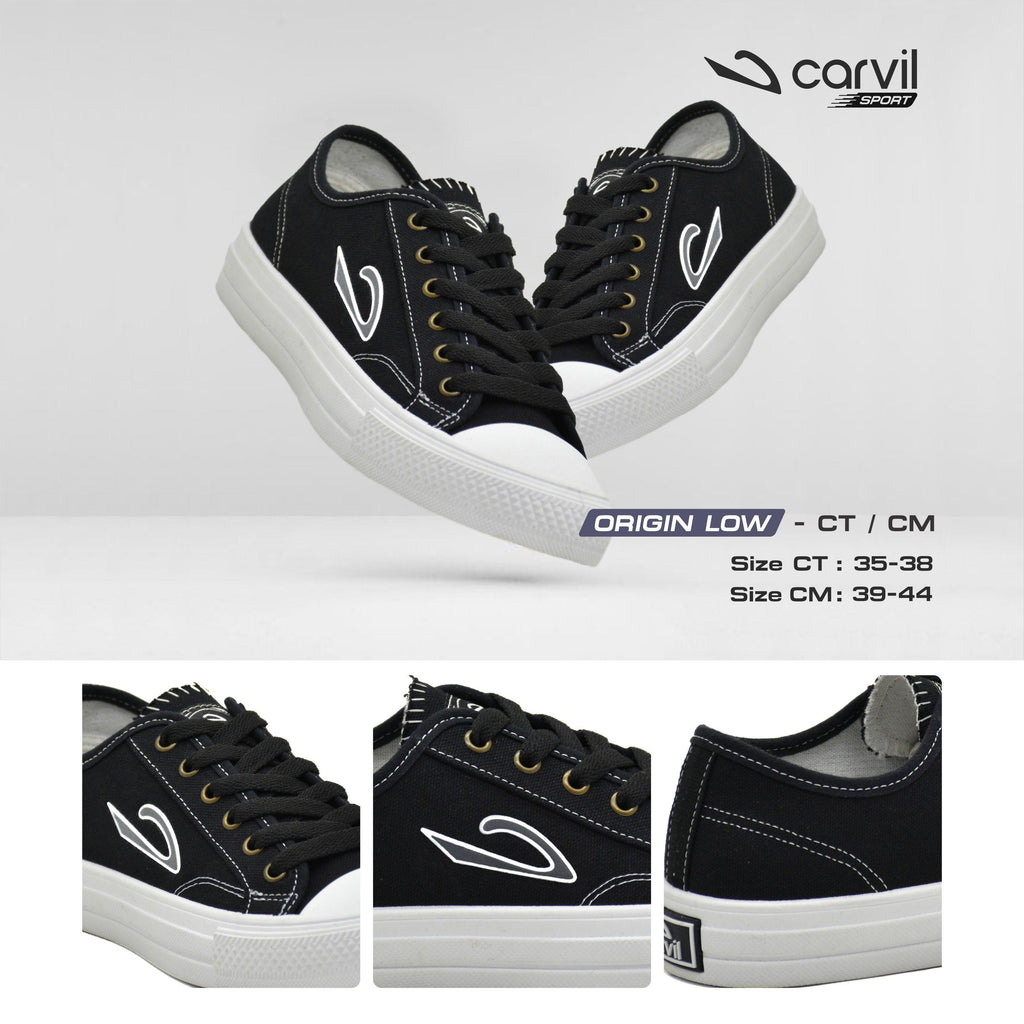 Carvil Sepatu Canvas Origin - Low